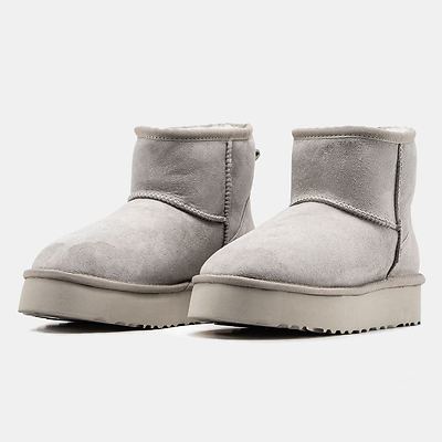 UGG Classic Mini Platform Grey (Серый) - фото 2 