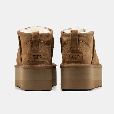 UGG Classic Ultra Mini Extra Platform Chestnut (Коричневий) - фото 5 