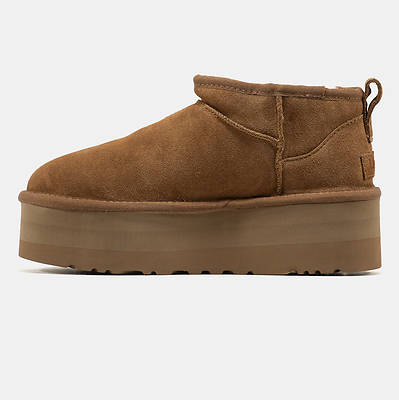 UGG Classic Ultra Mini Extra Platform Chestnut (Коричневий) - фото 4 
