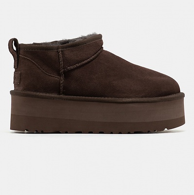 UGG Classic Ultra Mini Platform Chocolate (Коричневий) - фото 1 Hypebery