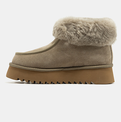 UGG Funkette Boots Grey Taupe (Бежевый) - фото 4 