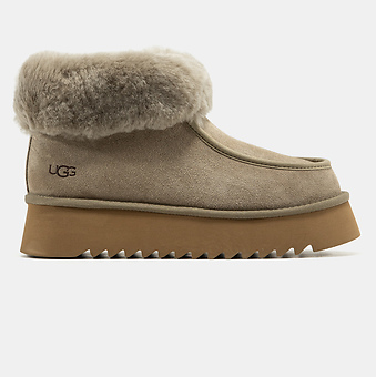 UGG Funkette Boots Grey Taupe