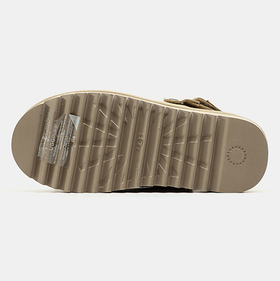 UGG Lanah Clog Platform Beige (Бежевый) - фото 6 