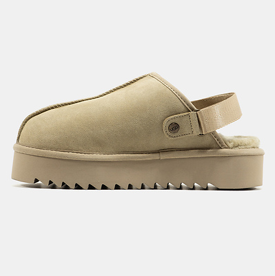 UGG Lanah Clog Platform Beige (Бежевый) - фото 4 