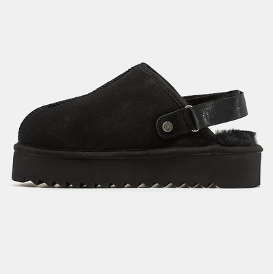 UGG Lanah Clog Platform Black (Черный) - фото 4 