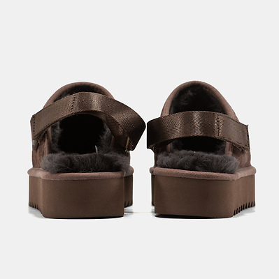 UGG Lanah Clog Platform Brown (Коричневый) - фото 5 