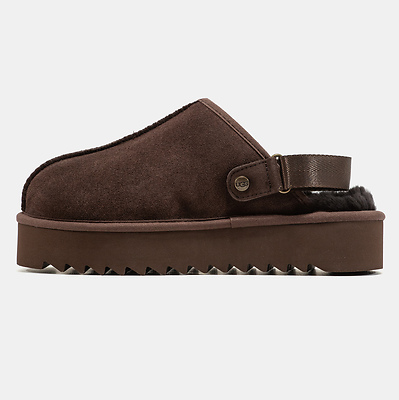 UGG Lanah Clog Platform Brown (Коричневый) - фото 4 