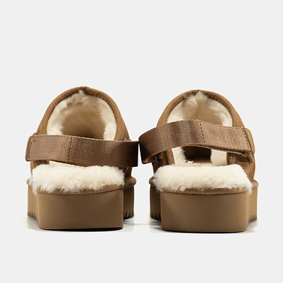 UGG Lanah Clog Platform Chestnut (Коричневый) - фото 5 