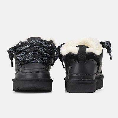 UGG Lowmel Leather Black (Черный) - фото 5 