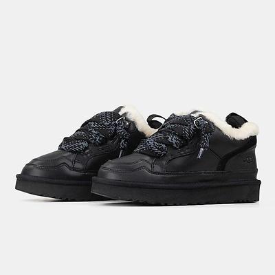 UGG Lowmel Leather Black (Черный) - фото 8 