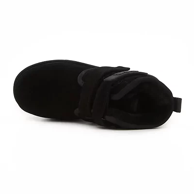 UGG Neumel Platform Black Velcro (Чорний) - фото 3 