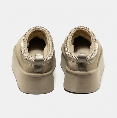 UGG Tazz Platform Beige (Бежевый) - фото 4 